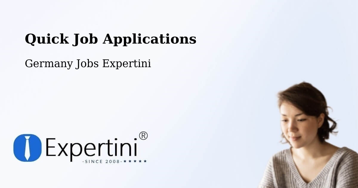 Quick Apply Feature – Handewitt - Germany Jobs Expertini