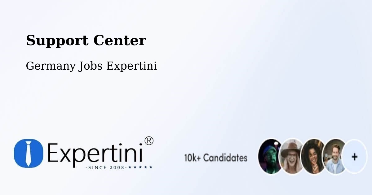 Support Services – Handewitt - Germany Jobs Expertini